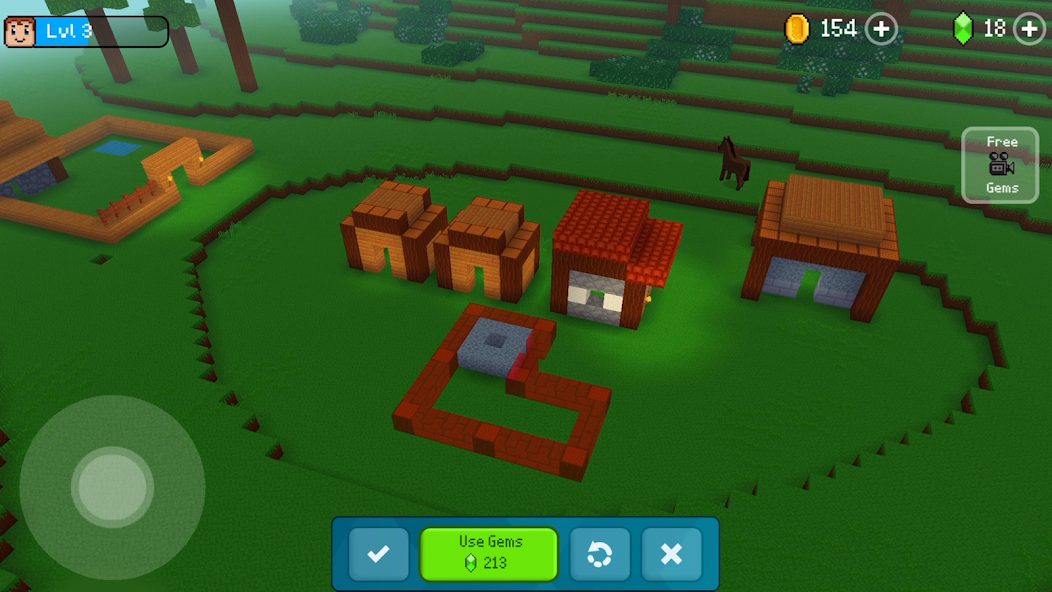 Подводный дом с воздушным шлюзом в Block Craft 3D