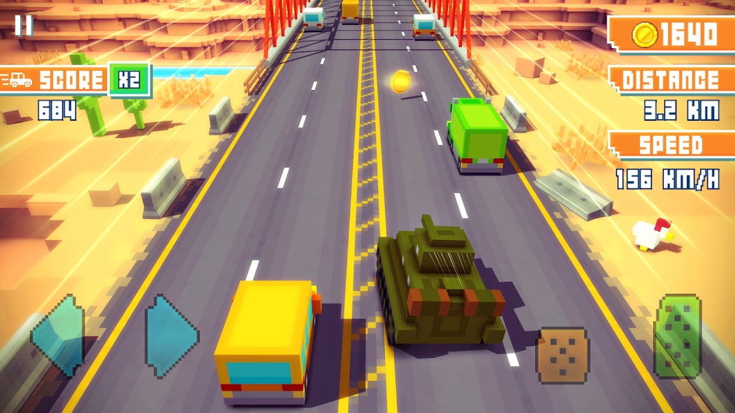 Как выбить джекпот из ежедневной рулетки в Blocky Highway Traffic Racing