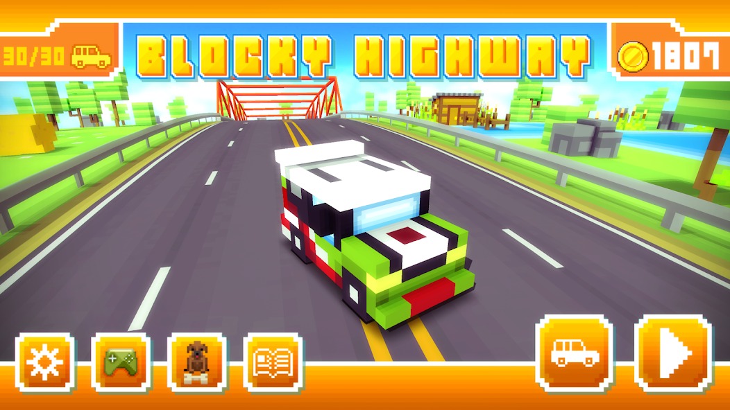 Обновление Торнадо в Blocky Highway Traffic Racing