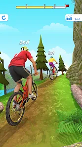 Как проехать трассу без касания земли на прыжках. BMX Cycle