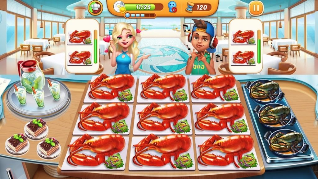Как использовать «Синюю плиту» для двойных порций. Cooking City — Cooking Games