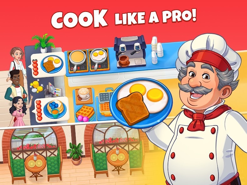 Как готовить блюда в 2 раза быстрее при прокачке. Cooking Diary Restaurant Game