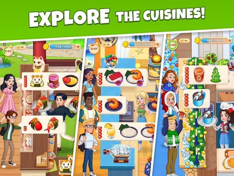 Быстрая прокачка через «испорченные заказы». Cooking Diary Restaurant Game