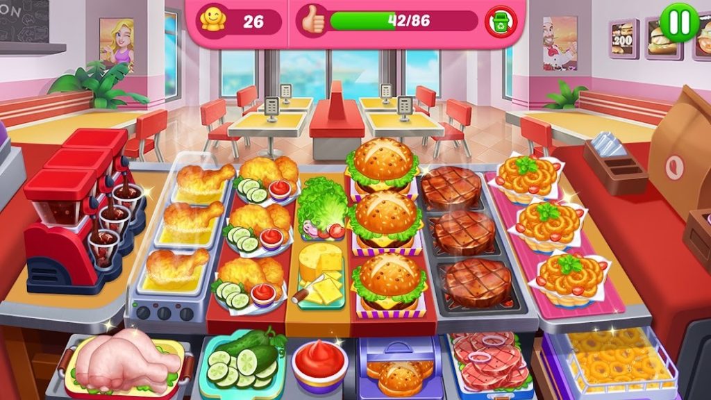 Фарм жетонов на арене без участия в PvP. Cooking Diner: Chef Game