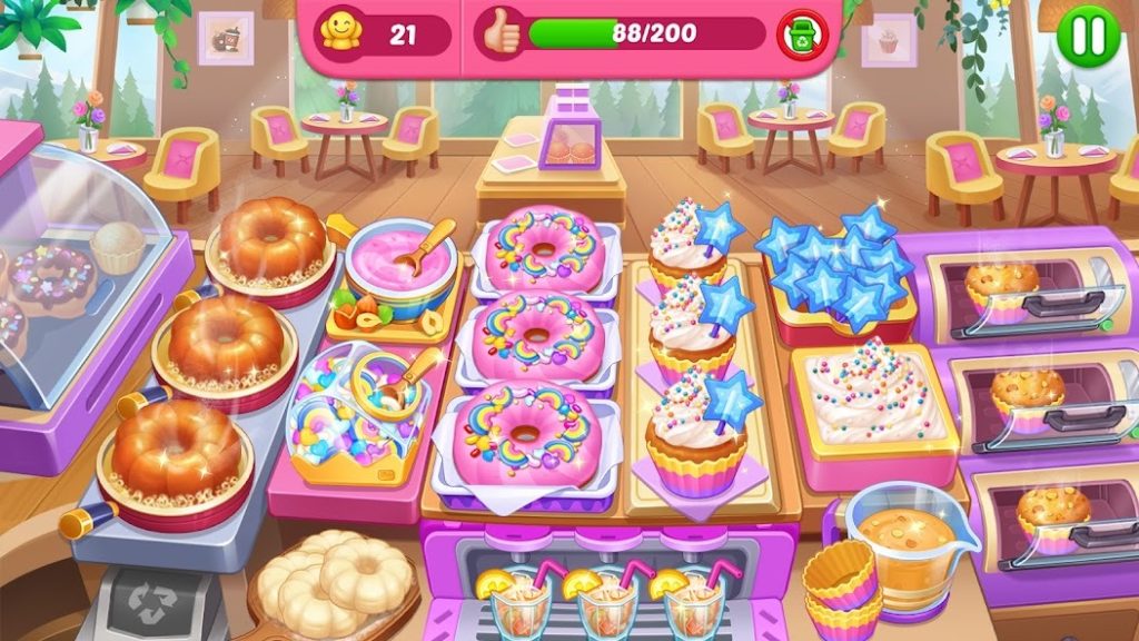 Оптимальные настройки чувствительности для кликов. Cooking Diner: Chef Game