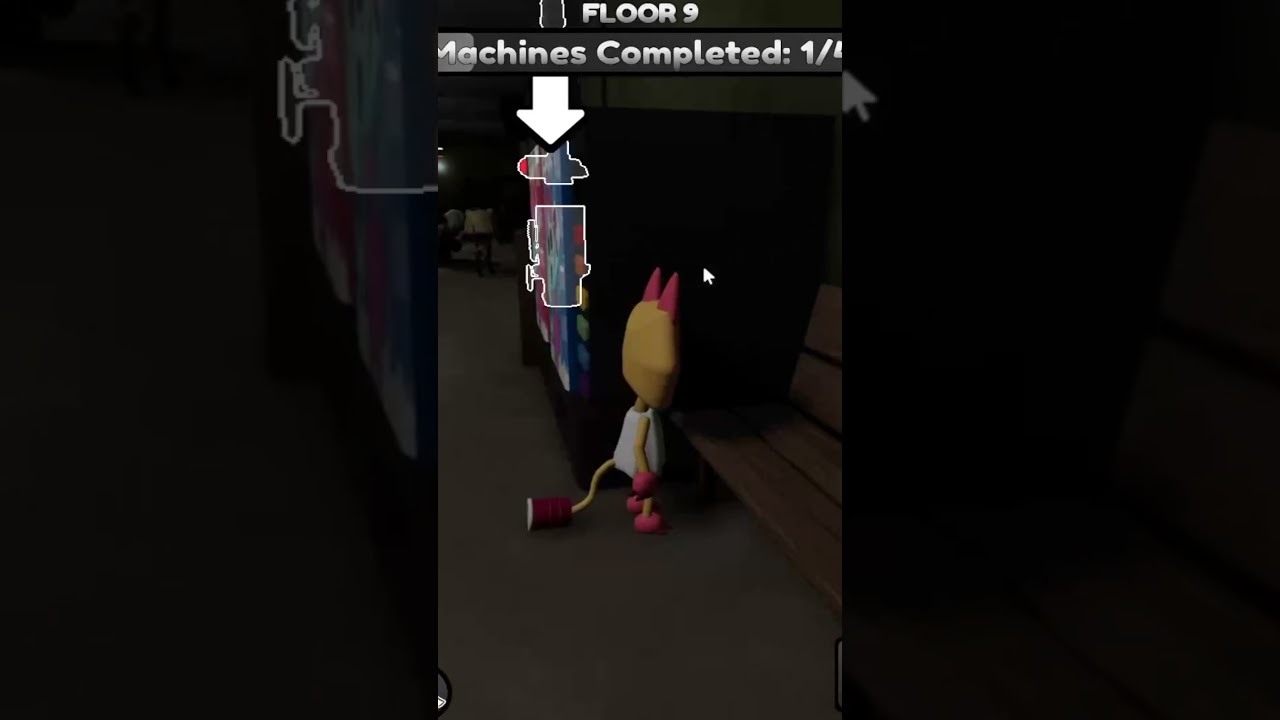 Падающие предметы для атаки в Dandy World Roblox