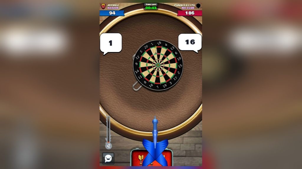 Стратегия на карту с узким центром. Darts Club