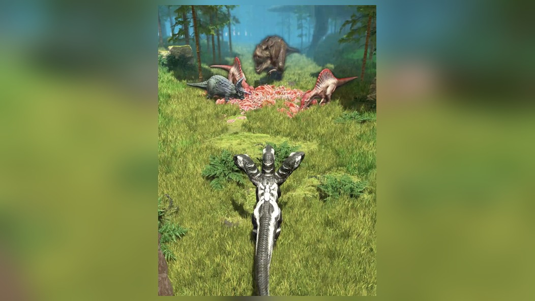 Выбор стартового динозавра в Dinosaur Universe