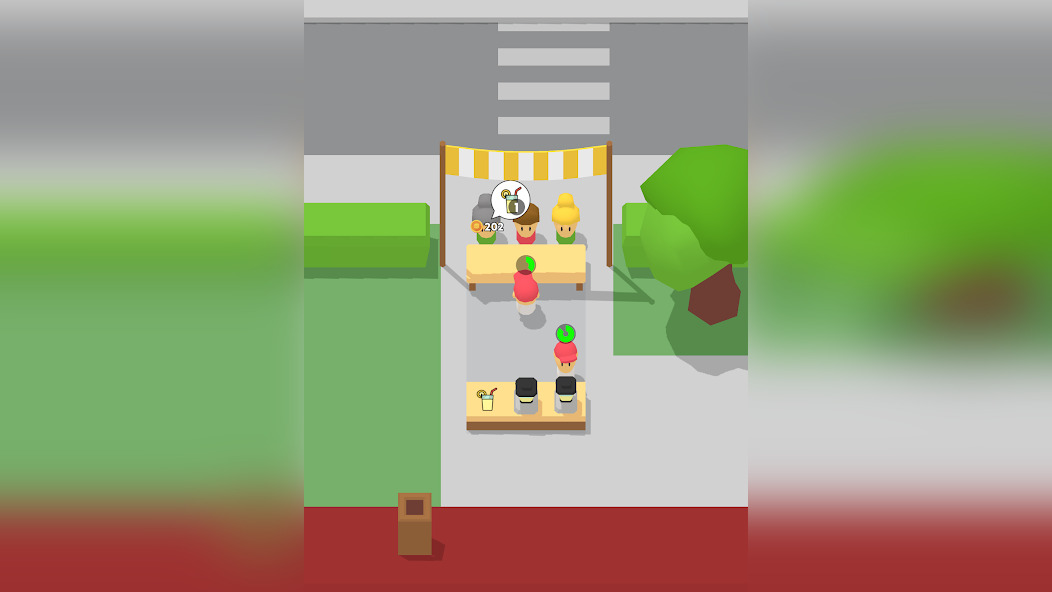 Прокачка клиентов до 100 уровня в игре Eatventure