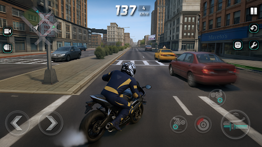 Как быстро перемещаться по карте без гонок. Extreme Motorcycle Simulator