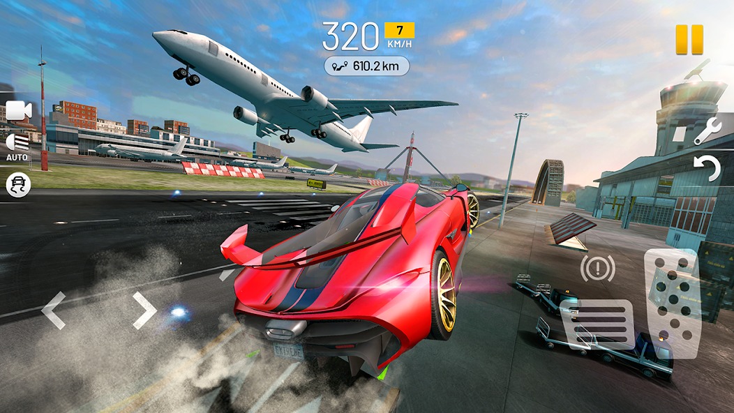 Настройка подвески Extreme Car Driving Simulator для скорости 250 км/ч