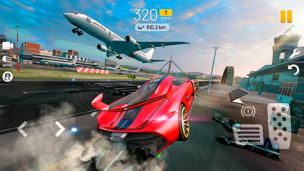 Лучшая стратегия для гонок с трафиком на сложности «Хардкор». Extreme Car Driving Simulator