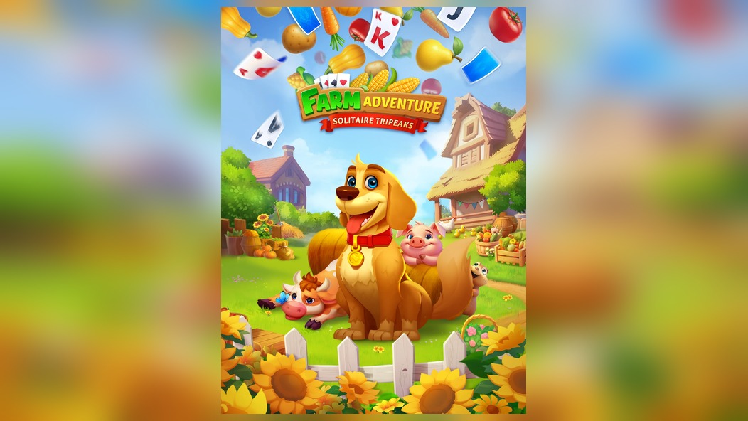 Прокачка фермы до 10 уровня в Solitaire Farm Adventure