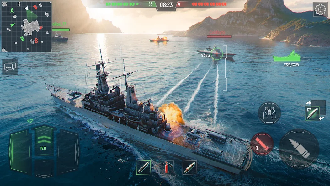 Комбинации модулей в Force of Warships