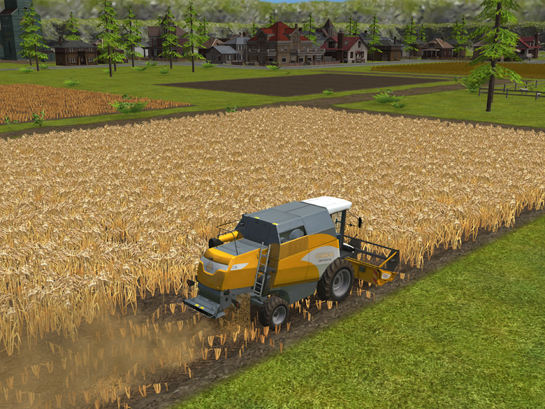 Сбор подсолнечника редкими жатками. Farming Simulator 16