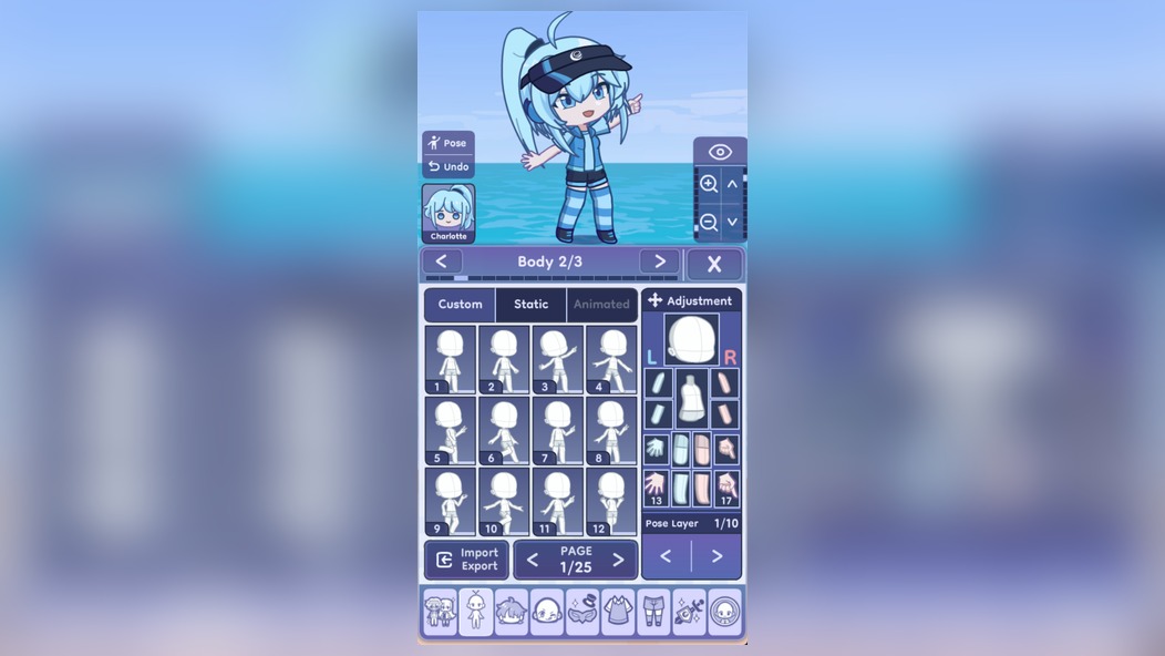 Создание реалистичной тени в студии Gacha Life 2