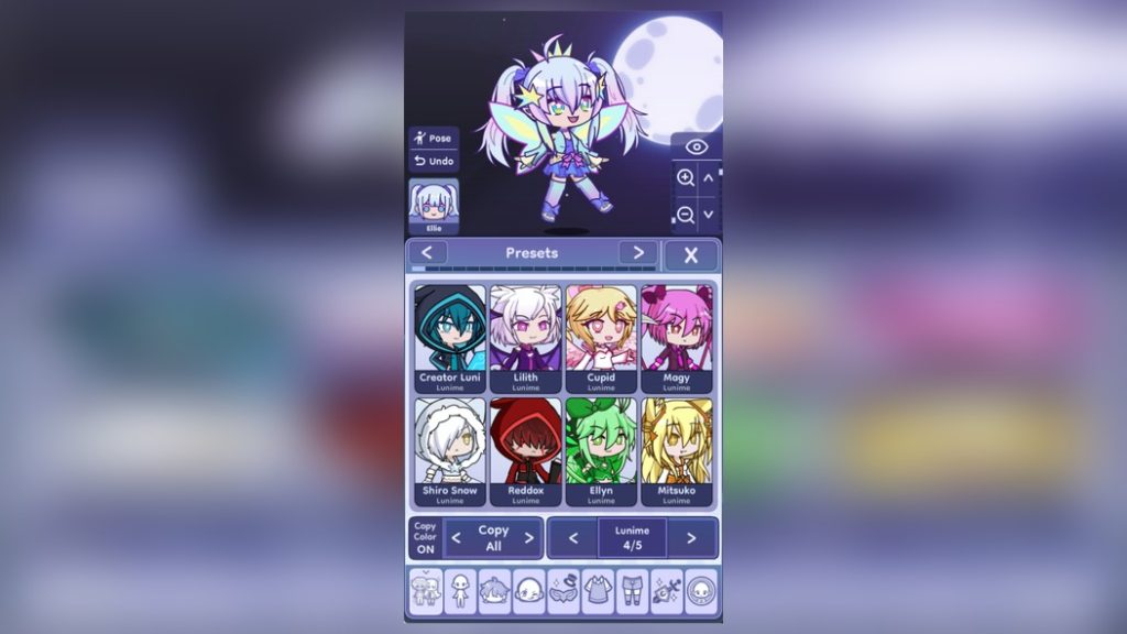 Как быстро переключаться между позами в анимации. Gacha Life 2