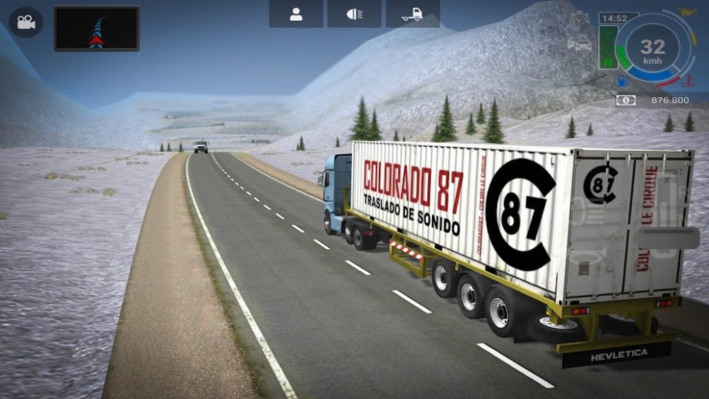 Сравнение шин: дорога против грязи. Grand Truck Simulator 2