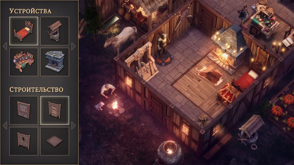 Как использовать факелы для создания безопасного коридора. Grim Soul: Dark Survival RPG