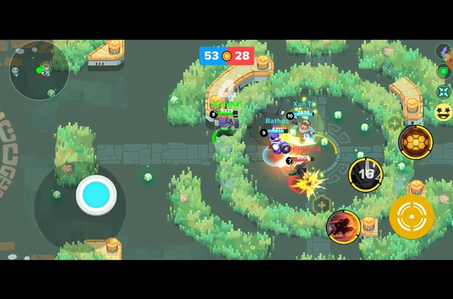 Прохождение арены 50 уровня в Heroes Strike Offline с минимальным ГС
