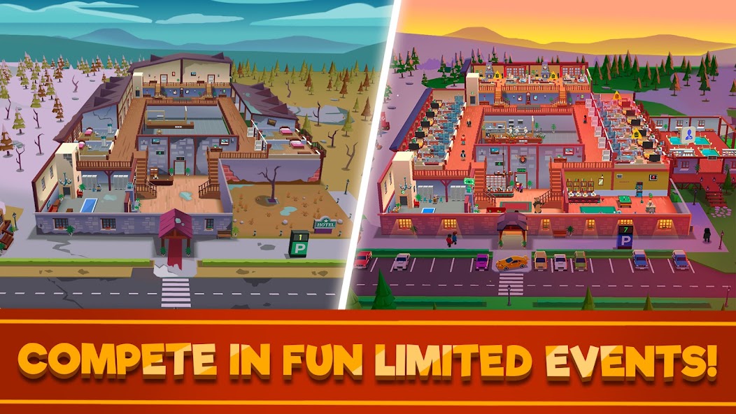 Ошибки при выборе менеджеров в Hotel Empire Tycoon Кликер на 50 уровне