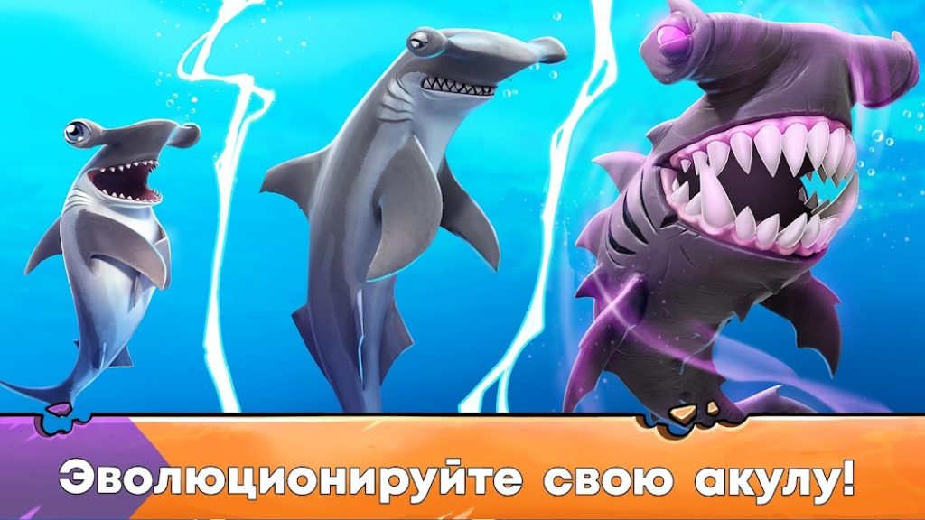 Как прокачать акулу до 50 уровня: план на месяц. Hungry Shark Evolution