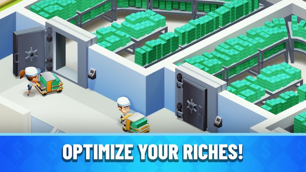 Как фармить недвижимость на аукционе без конкуренции. Idle Bank Tycoon: Money Empire