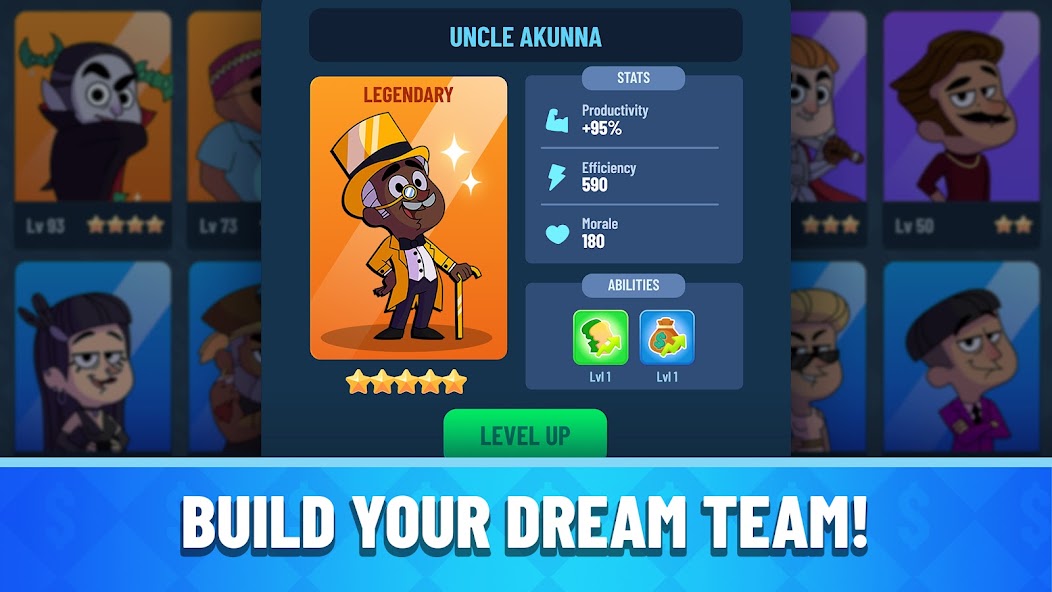 Idle Bank Tycoon Money Empire сделки опыт прокачка