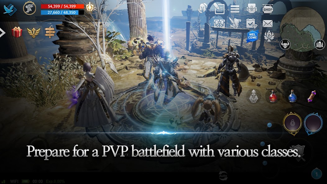 Координация рейда 40 человек в Lineage 2 Revolution