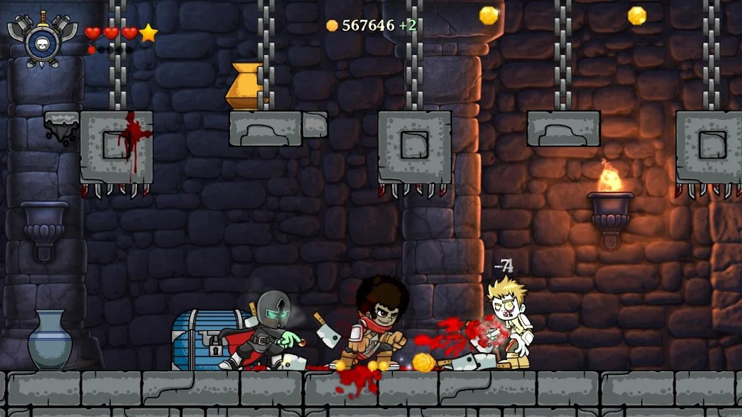 Уничтожение щита мага в игре Magic Rampage