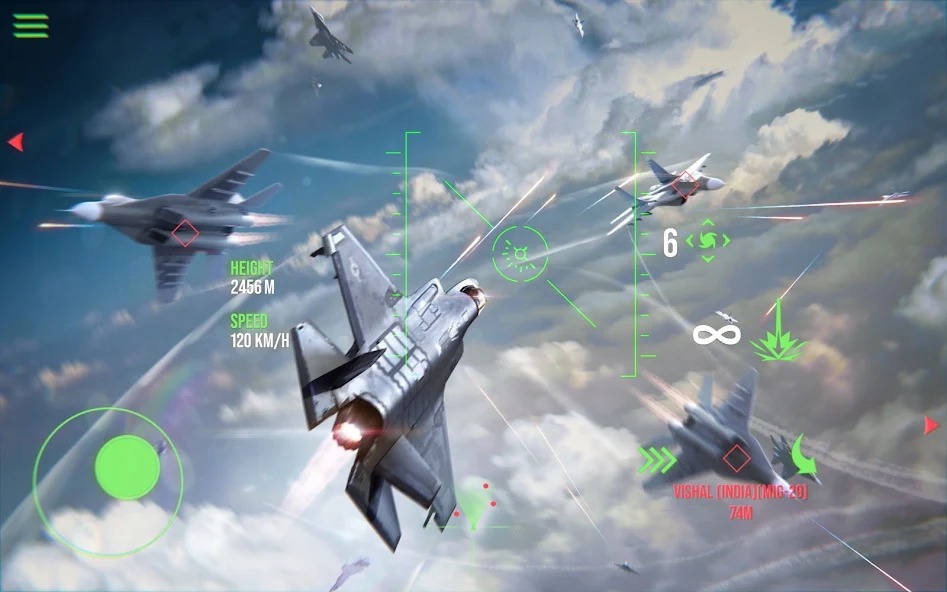 Лучшие манёвры для уклонения от ракет в Modern Warplanes