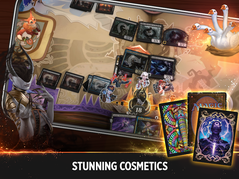 Механика Пробивание в Magic The Gathering Arena для красных существ