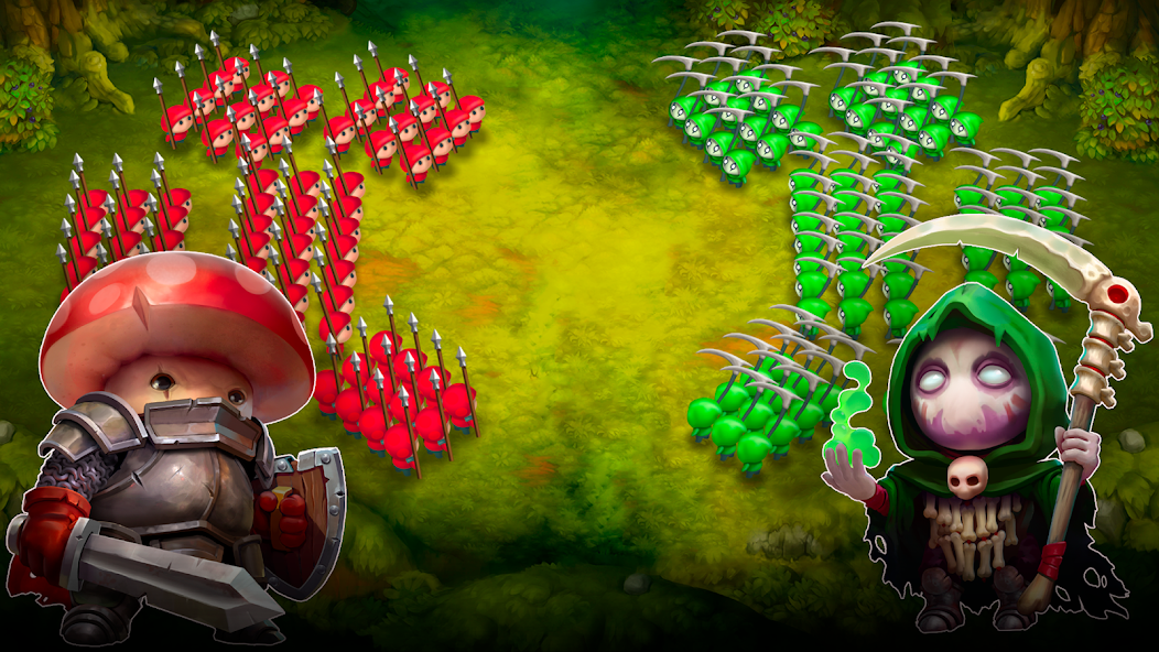 Секреты быстрой постройки зданий в Mushroom Wars 2