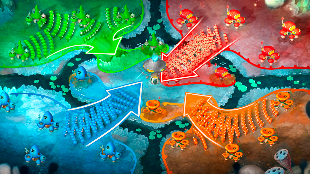 Лучшие герои для защиты базы в Mushroom Wars 2