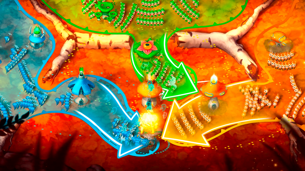 Гайд по игре Mushroom Wars 2 стратегия