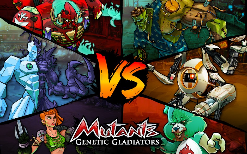Тактика боя против кланового стража в Mutants Genetic Gladiators