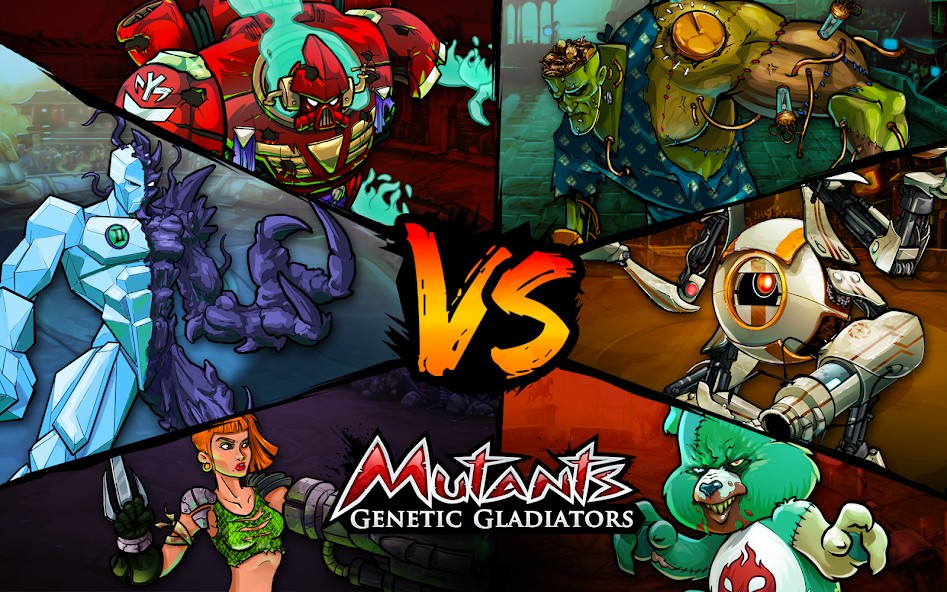 Прокачка мутантов 1-2 звезды в Mutants Genetic Gladiators