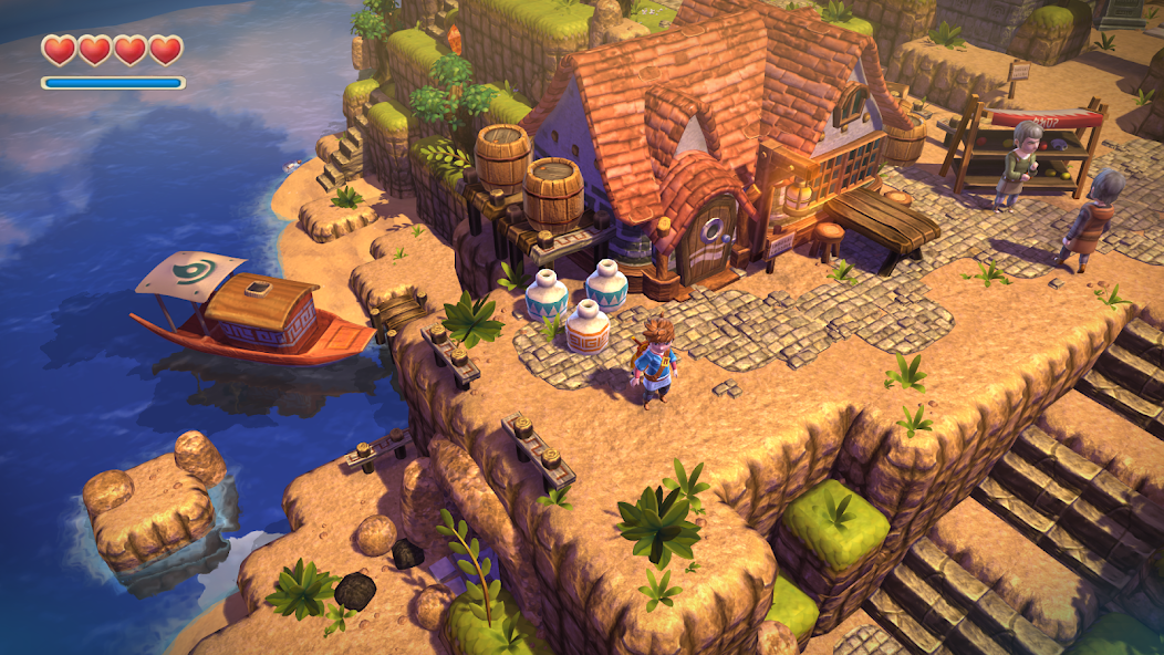 Скрытые сундуки на острове Геркулес в игре Oceanhorn