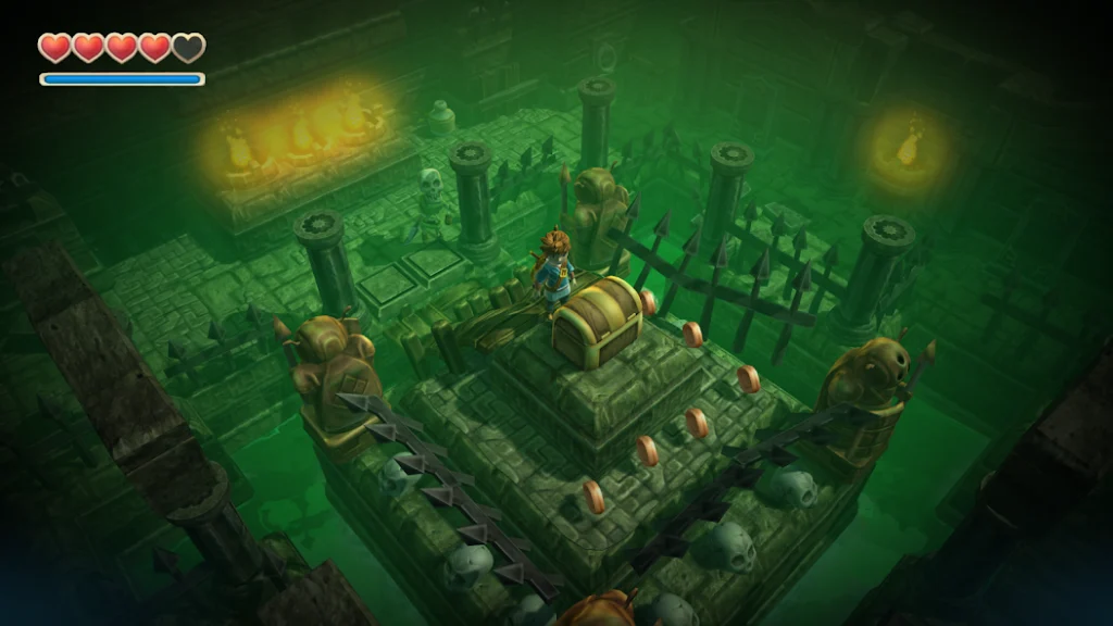 Как победить Древнего Голема без магических кристаллов. Oceanhorn
