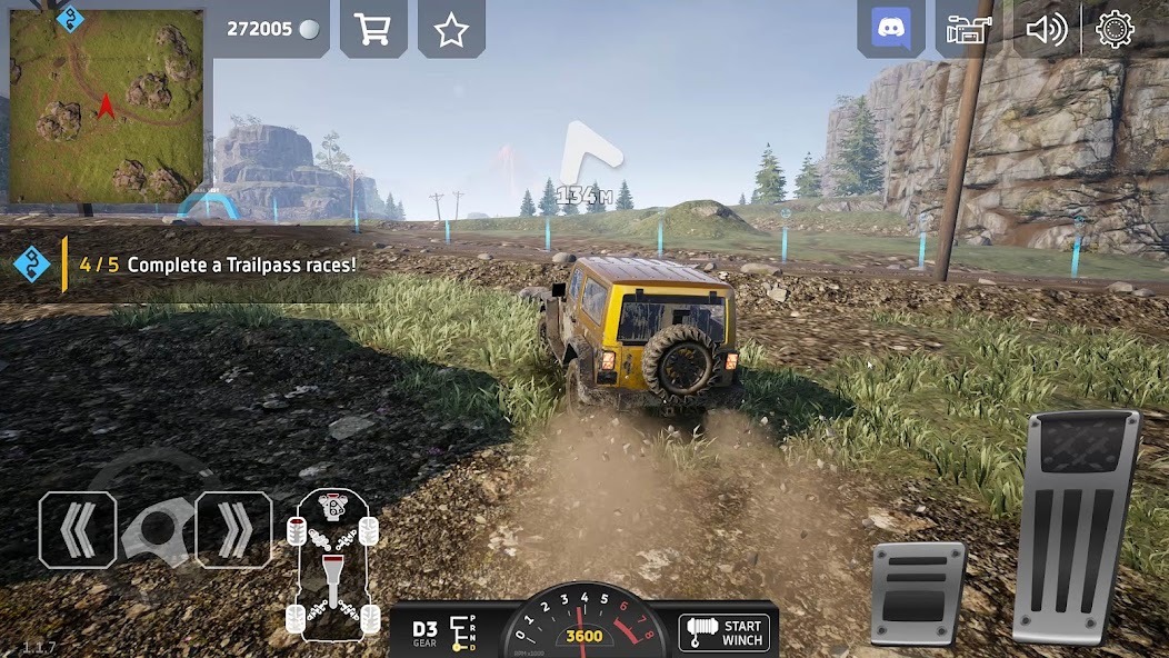 Нитро-зоны на трассе Ветряки в игре Off Road Гонки по бездорожью