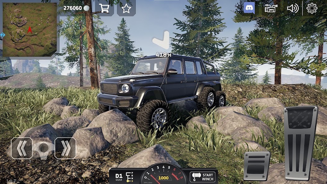 Сравнение двигателей V8 и турбодизель в игре Off Road Гонки по бездорожью