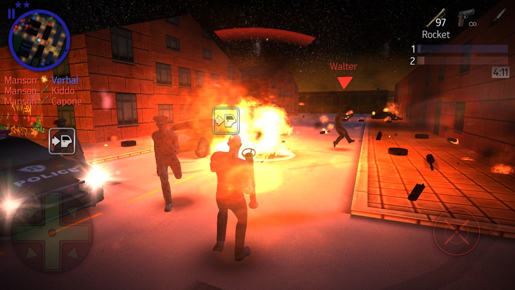 Обход полицейских кордонов на 5 звезд розыска в Payback 2