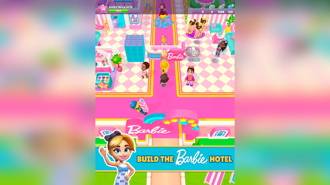 Меню мини-бара в игре My Perfect Hotel