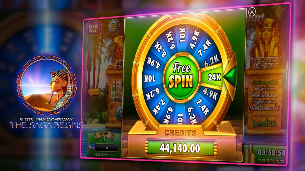 Колесо сокровищ в Slots Pharaohs Way как копить фишки без доната