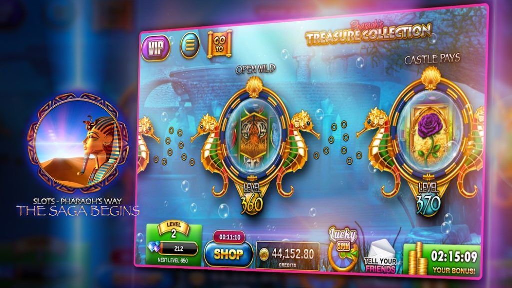 Как вступить в клуб в Slots Pharaoh’s Way и получить первые подарки. Slots: Pharaoh’s Way