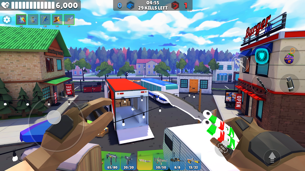 Стрейф с дробовиком в Polygun Arena