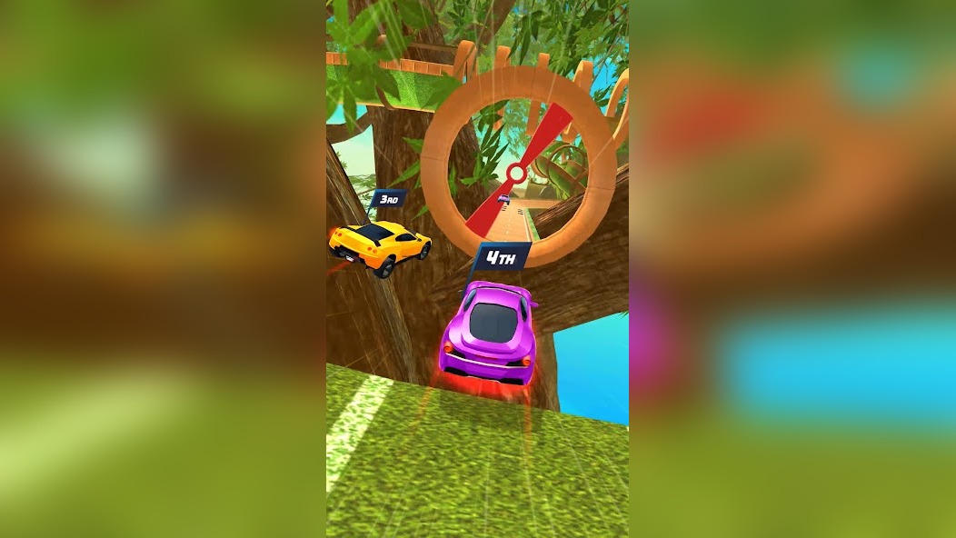 Физика крена в Race Master 3D как избежать переворота