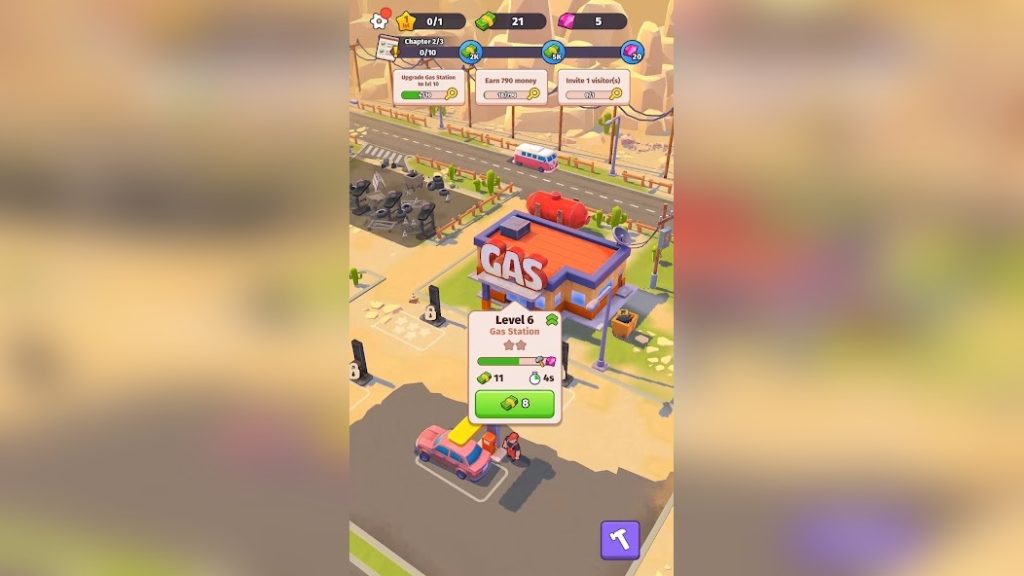 Прокачка «Лотерейного автомата»: когда он становится выгодным. Roadside Empire: Idle Tycoon