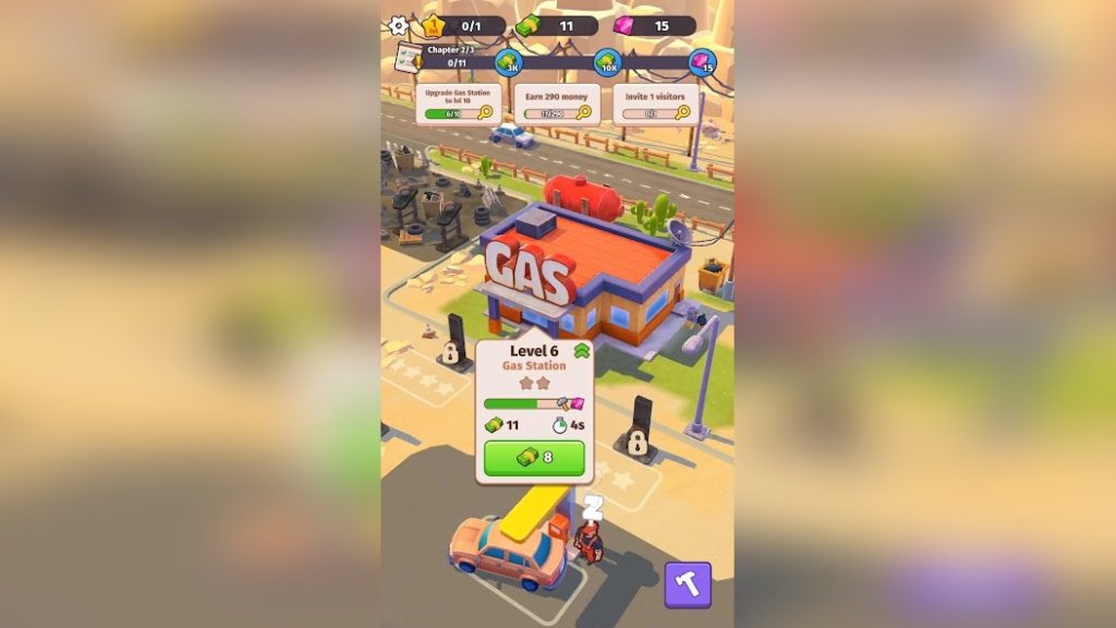 Прокачка «Складского помещения»: нужен ли для пассивного дохода. Roadside Empire: Idle Tycoon