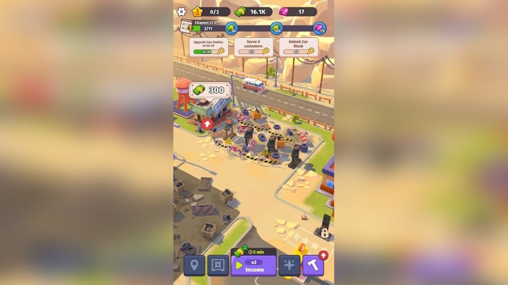 Скрытая механика «Счастливый клиент»: как повысить шанс до 30%. Roadside Empire: Idle Tycoon